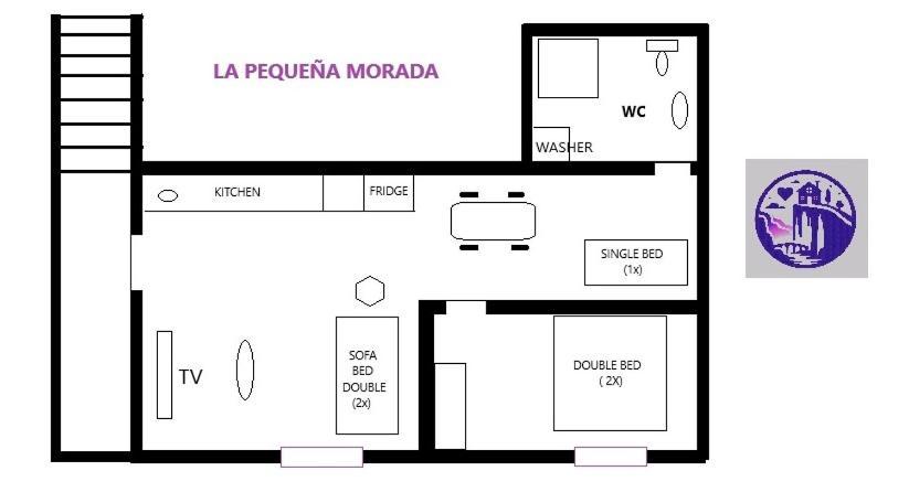 La Pequena Morada Apartment Arcos de la Frontera Exterior foto